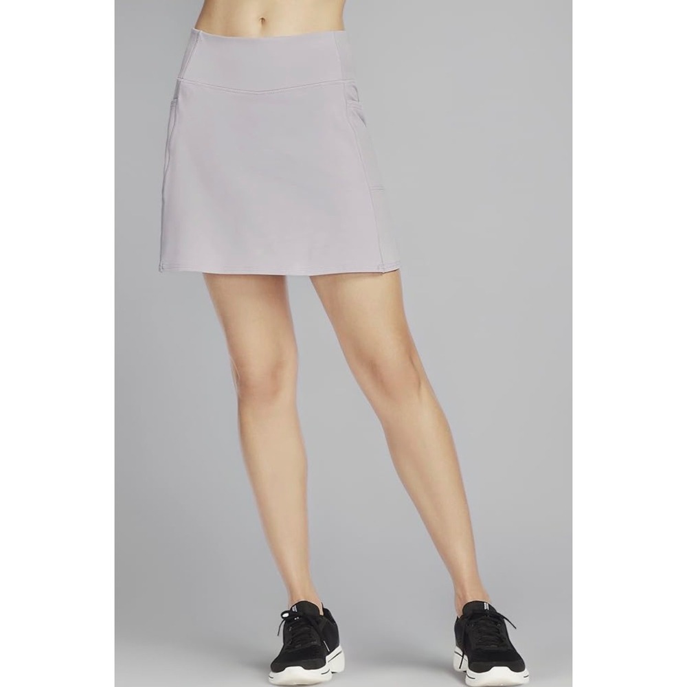 Skechers Go Walk Go Flex Pewter Skort, 2XL
